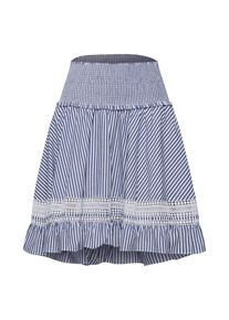 Scotch & Soda SCOTCH & SODA, Damen Rock, Indigo / Weiß