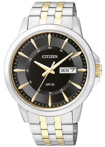 Citizen, Herren Armbanduhr, "BF2018-52EE", Gold / Schwarz / Silber