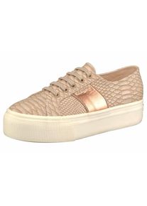 Superga, Damen Sneaker 'PUSNAKEW', Nude / Rosegold