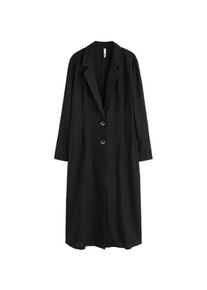 Mango, Damen Mantel, Schwarz