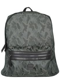 Urban Classics, Damen Backpack 'Camo ', Gr&uuml;n / Hellgr&uuml;n / Dunkelgr&uuml;n