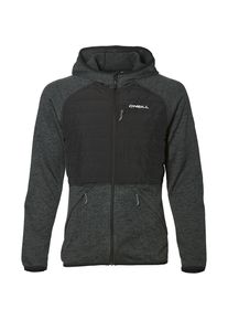 O`Neill O'NEILL, Herren Pullover 'Piste Baffle', Graumeliert / Schwarz