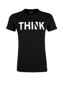 Q/S Designed By, Herren T-Shirt, Schwarz / Wei&szlig;