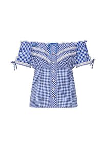 Stockerpoint, Damen Bluse 'Clio', Blau / Wei&szlig;