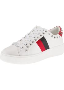 Steve Madden, Damen Sneaker 'BELLE', Rot / Schwarz / Wei&szlig;