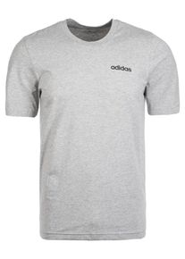 adidas Performance, Herren Trainingsshirt 'Essentials Plain', Graumeliert / Schwarz