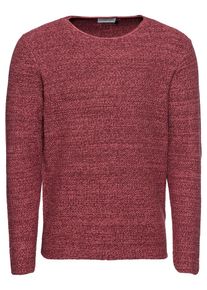 Nowadays, Herren Pullover 'RH structur', Rot