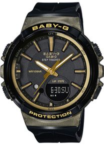 Casio, Damen Uhr 'BGS-100GS-1AER', Goldgelb / Schwarz