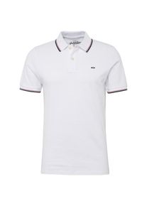 Jack & Jones JACK & JONES, Herren Poloshirt, Rot / Schwarz / Wei&szlig;