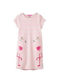 Tom Joule, Mädchen Jerseykleid KAYE, Hellblau / Pink / Weiß