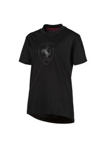 Puma, Damen T-Shirt 'Ferrari Big Shield', Schwarz