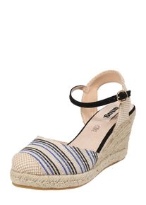 MTNG, Damen Pump 'PALMER', Beige / Marine