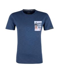 s.Oliver RED LABEL, Herren T-Shirt, Dunkelblau