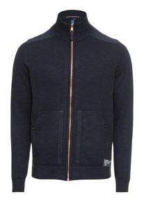 Tom Tailor, Herren Strickjacke, Navy
