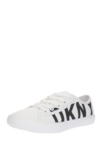 DKNY, Damen Sneaker 'DONI-LACE UP PLATFORM SNEAKER', Wei&szlig;