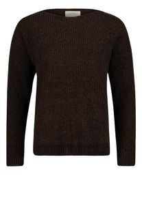 Cartoon, Damen Strickpullover, Dunkelbraun