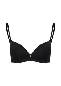 Skiny, Damen 'Cotton Lovers' Schalen BH ohne Bügel, Schwarz