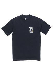 Element, Herren T-Shirt 'Roots', Goldgelb / Schwarz / Wei&szlig;