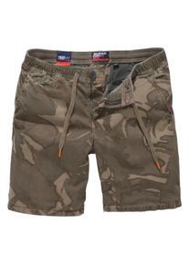 Superdry, Herren Superdry Shorts, Oliv