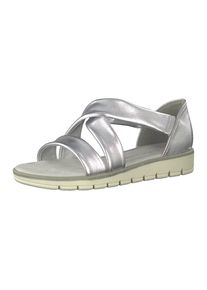 Marco Tozzi, Damen Sandalen, Silber