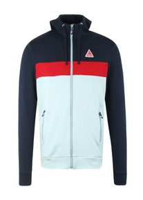 maloja, Herren Sport-Jacke 'ArvinsM.', Dunkelblau / Mint / Rot