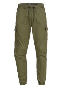 INDICODE JEANS, Herren Shorts 'Lake-Cargo', Khaki
