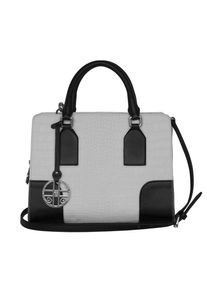 Silvio Tossi, Damen Tasche, Schwarz / Weiß