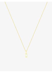 ID fine, Damen Halskette 'Baguette', Gold