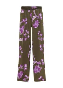 Y.A.S, Damen Hose, Oliv / Lila