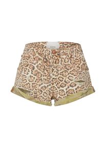 One Teaspoon, Damen Shorts 'bandits', Beige