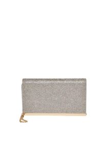 Only, Damen Umhängetasche, Gold / Silber