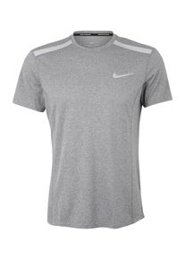 Nike, Herren Funktionsshirt 'COOL MILER', Grau / Wei&szlig;