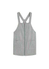 Violeta by Mango, Damen Kleid 'Green', Türkis / Rosa / Weiß