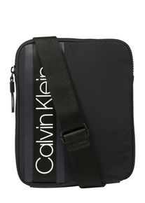 Calvin Klein, Herren Tasche 'CLASH FLAT CROSSOVER', Schwarz