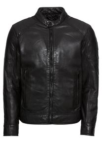 Strellson, Herren Lederjacke '11 Univers NOS 110042', Schwarz