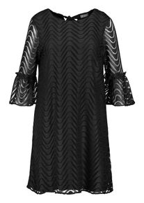 SAMOON, Damen Kleid, Schwarz