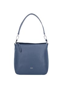 Bree, Damen Schultertasche 'Lia 9', Taubenblau / Silber