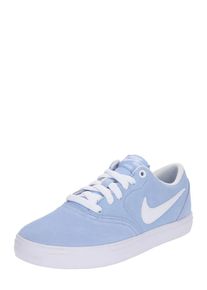 NIKE SB, Damen Sneaker 'Check Solar', Hellblau / Wei&szlig;