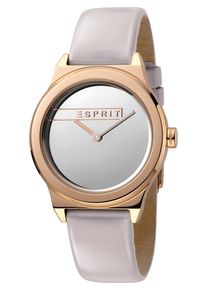 Esprit, Damen Uhr, Gold / Taupe