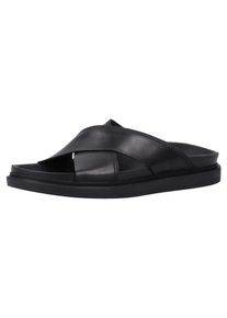 Clarks, Herren Pantoletten, Schwarz