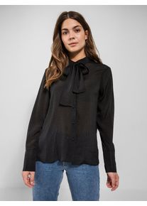 Pieces, Damen Lizzy Hemd, Schwarz