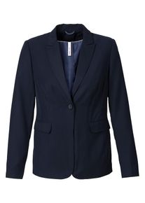 sheego Class, Damen Blazer, Nachtblau
