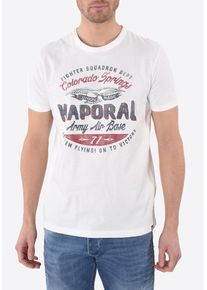 Kaporal5 Kaporal, Herren T-Shirt 'Datta Redchi', Rot / Schwarz / Wei&szlig;