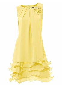Heine, Damen Cocktailkleid, Gelb