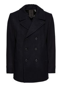 G-Star Raw, Herren Mäntel 'Peacoat new wool l\s', Dunkelblau