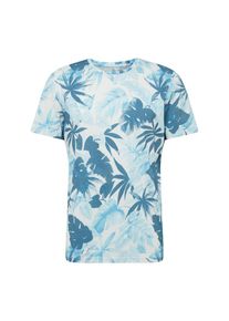 Jack & Jones JACK & JONES, Herren Shirt 'BOLD', Beige / Rauchblau