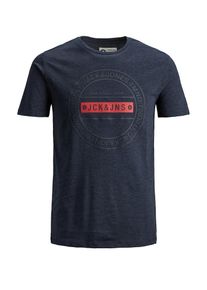 Jack & Jones JACK & JONES, Herren T-Shirt, Navy / Rot