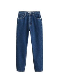 Mango, Damen Jeans 'Mommy', Dunkelblau