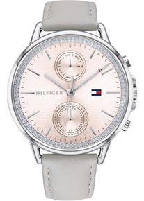 Tommy Hilfiger, Damen Uhr 'DRESSED UP', Champagner / Grau