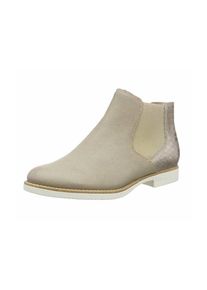 Tamaris, Damen Stiefel, Ecru / Silber